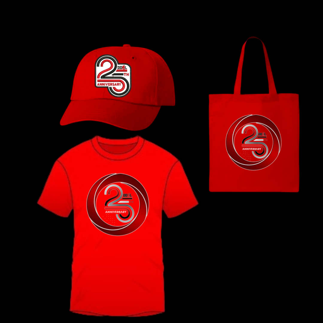 25th Anniversary Luxury “DD4L” Logo Combo Pack