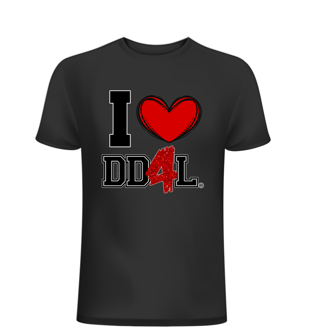 I LOVE DD4L TEE