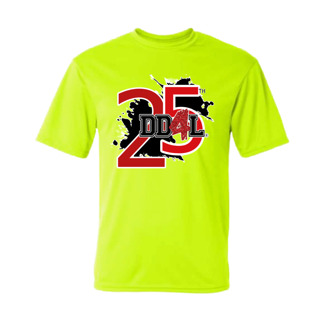 "LIMITED EDITION" DD4L 25TH SPLATTER TEE