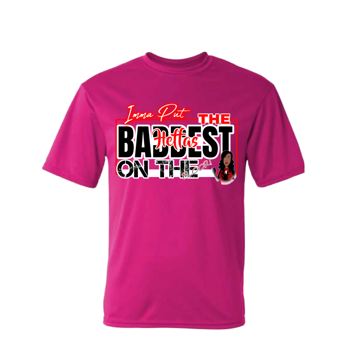 “BADDEST HEFFAS” PHRASE TEE — 25TH ANNIVERSARY FUN EDITION