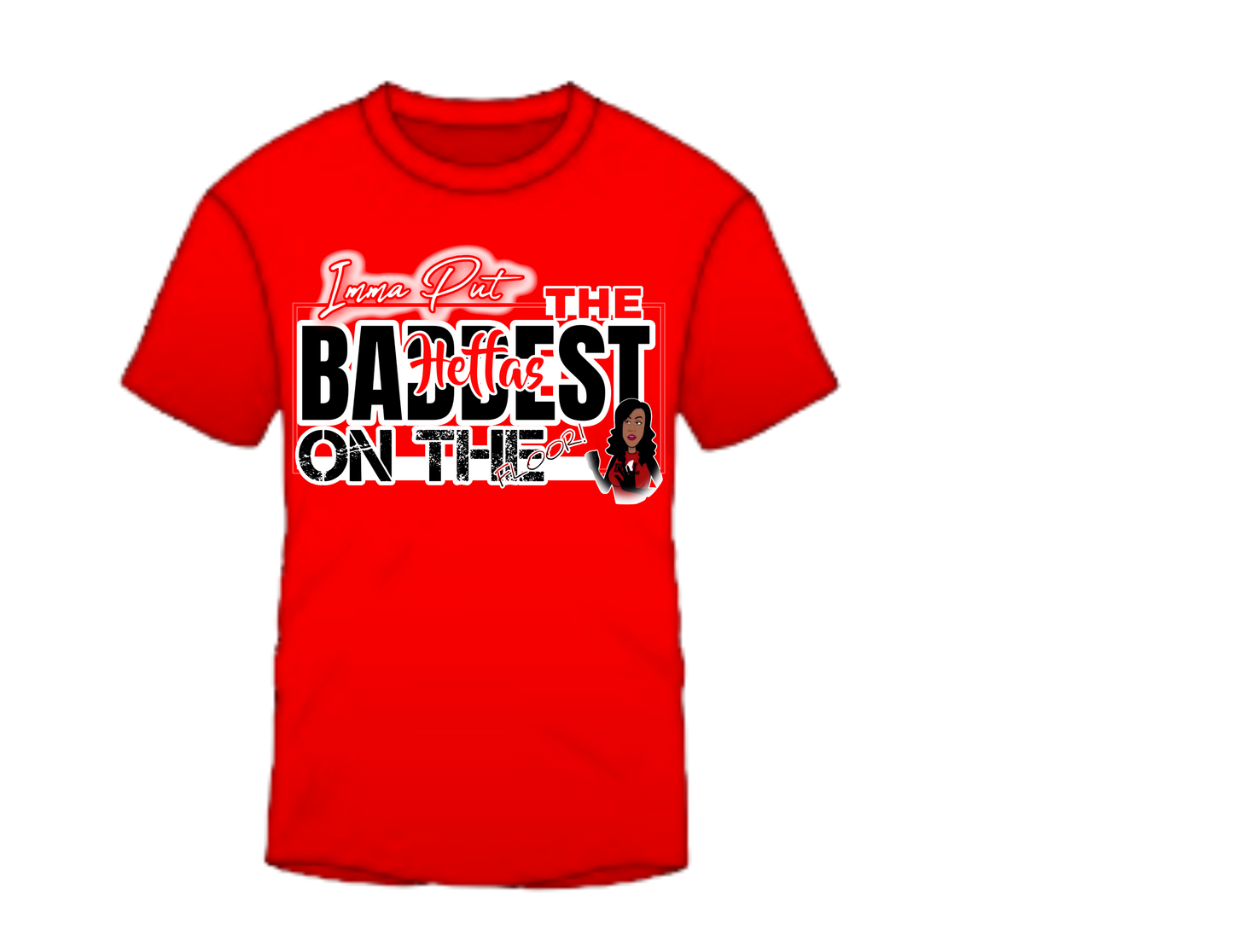 “BADDEST HEFFAS” PHRASE TEE — 25TH ANNIVERSARY FUN EDITION