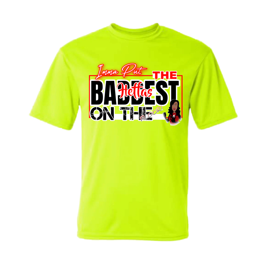 “BADDEST HEFFAS” PHRASE TEE — 25TH ANNIVERSARY FUN EDITION