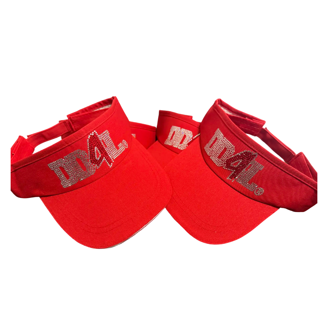DD4L RHINESTONE VISOR