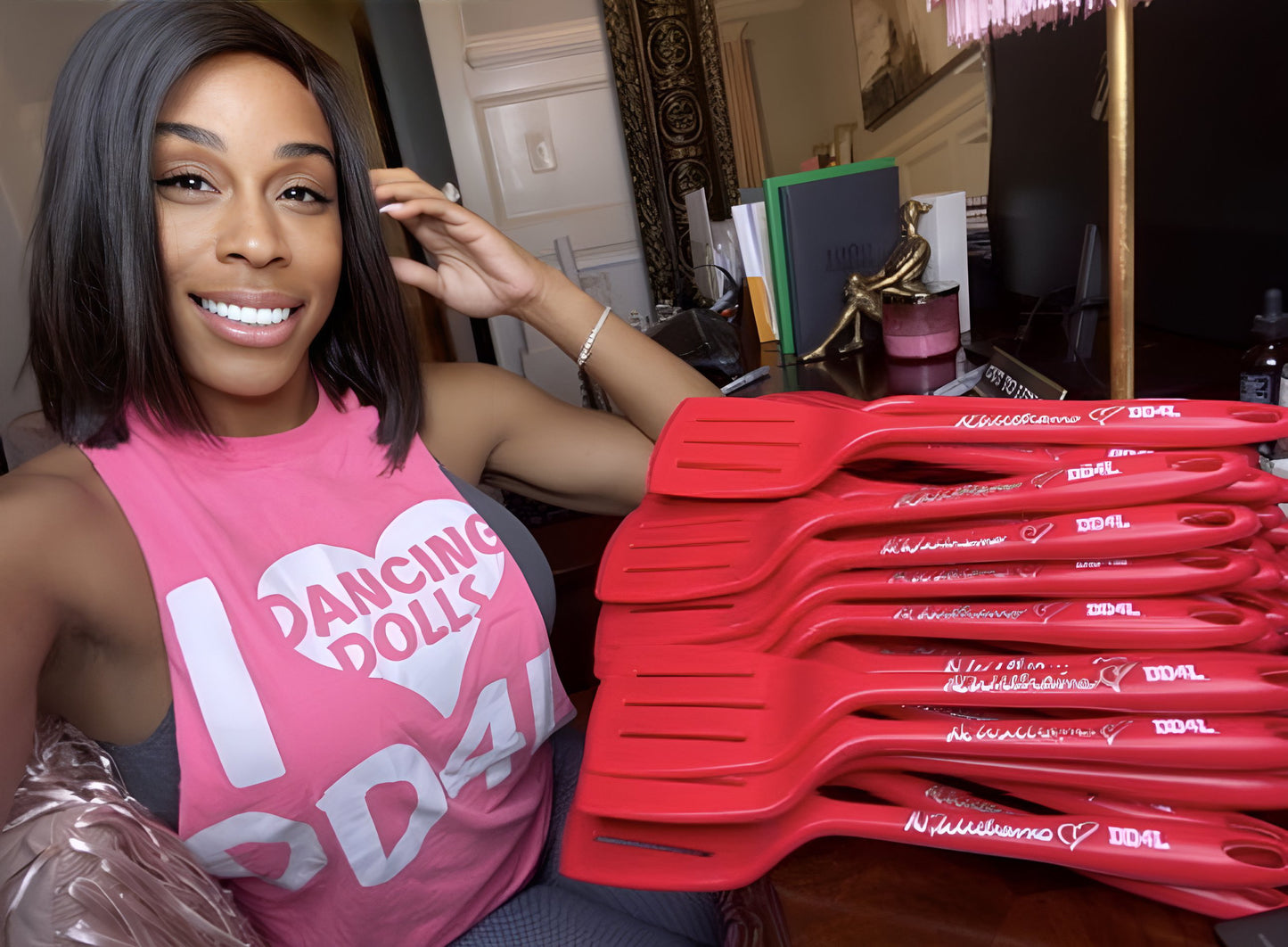 🔥🍳 DD4L RED SPATULA — COOK. DANCE. SLAY. 🍳🔥