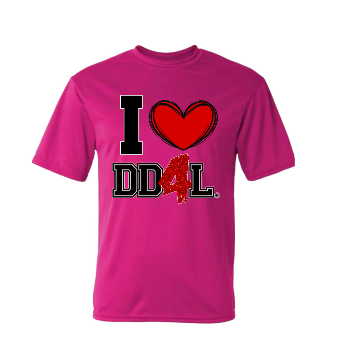 I LOVE DD4L TEE